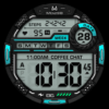 MD298 Digital watch face icon