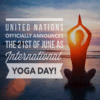 International Yoga Day: Greeting, Photo Frames,GIF icon