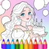 Princess Game Fantasy Coloring icon