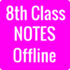 Class 8 Notes (All Subjects) icon