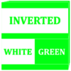 Inverted White and Green Icon Pack Free icon