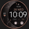 Moon Rose Gold watch face icon