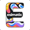 Esimatic eSIM, 5G Mobile Data icon