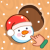 Christmas winter toddler games icon