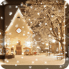 Christmas snow live wallpaper icon