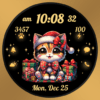 AZ269 Christmas Cat Watch Face icon