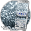 Princess Silver Crown Glitter Keyboard Theme icon