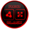 Flat Black and Red Icon Pack ✨Free✨ icon