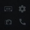 Murdered Out Black Icon Pack icon