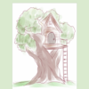 Drawing a Tree House icon