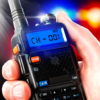 Police walkietalkie radio sim icon