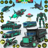 Dragon Robot Police Car Games icon