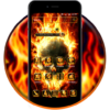 Fire Skull android Theme icon