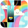 Rainbow Piano Tiles icon