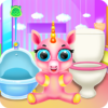 Baby Unicorns Caring & Dressup icon