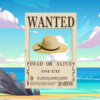 Anime Pirate Wanted Poster icon