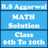 R.S Aggarwal Math Solution Class 6th10th icon