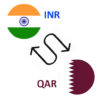 Indian Rupees to Qatari Riyal (INR >QAR) Currency icon