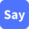 Say Text in Sprache icon