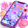 Summer flowers live wallpaper icon