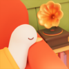 Escape game duck & small room icon