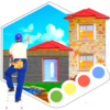 Create Home Exterior Design icon