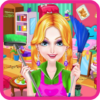 Princess Baby Doll House Cleanup icon