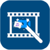 Photo to video with music icon