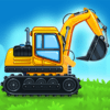 Construction Truck Kids Games icon