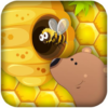 The Dodging Bear: Dodge the falling beehives icon