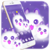 Cute Fluffy Kitten Kawaii Cat Theme icon