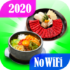 World Food Party new free games 2020 without wifi icon