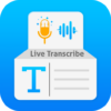 live transcribe speech to te icon