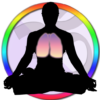 Pranayama breathing icon