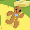 Gingerbread man icon