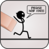 Running Stickman icon