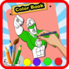 Super Hero Painting and Coloring Book icon