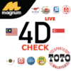 Check 4D Result Live 4D Toto icon