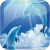 Dolphins Live Wallpaper Background Theme LWP icon