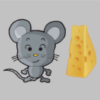 Moving Cheese eat many cheese icon