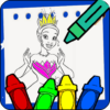 Pretty Princess Coloring Book icon