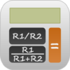 Resistor ratio calculator icon