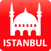 Istanbul Travel Map Guide with icon