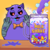 DIY Grima Shake Boba tea icon