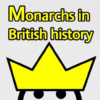 Monarchs in British history. icon