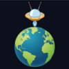 Circular Avoider asteroids icon