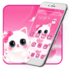 Cute Pink Kitty Theme icon