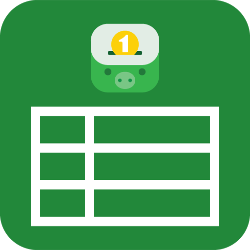 Money Lover Export Tool: CSV and Excel spreadsheet icon