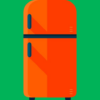 Green Fridge Save food, save icon