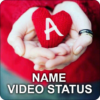 A Letter Video Status: A name status icon